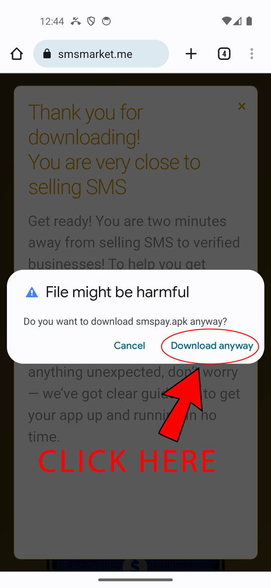 mobile app screenshot